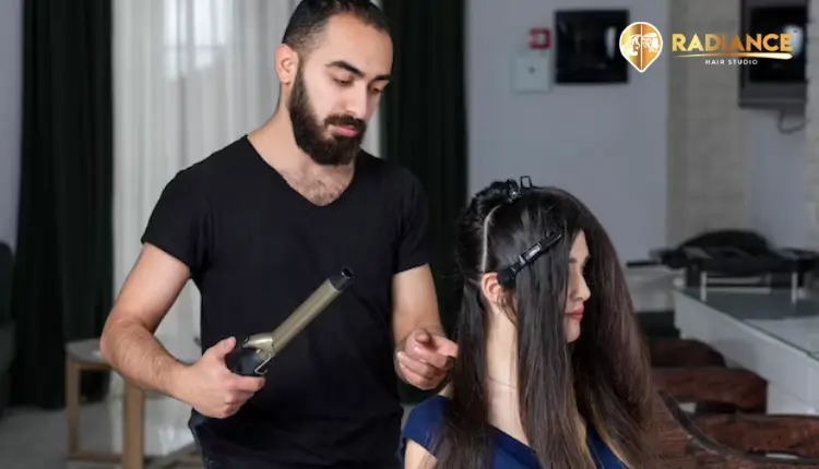 hair extension application for added length and volume