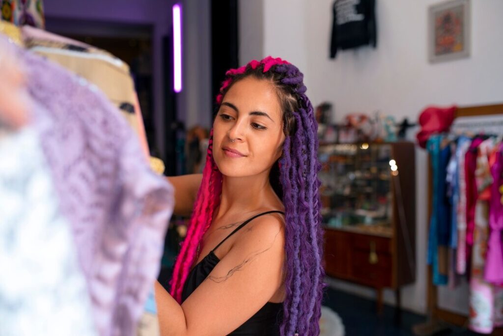 Voluminous hair wig for women in Delhi beauty clinic