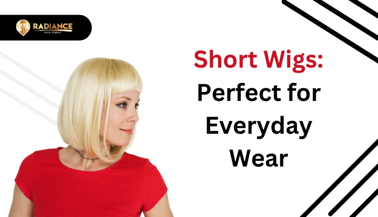 Short hair wigs in Delhi