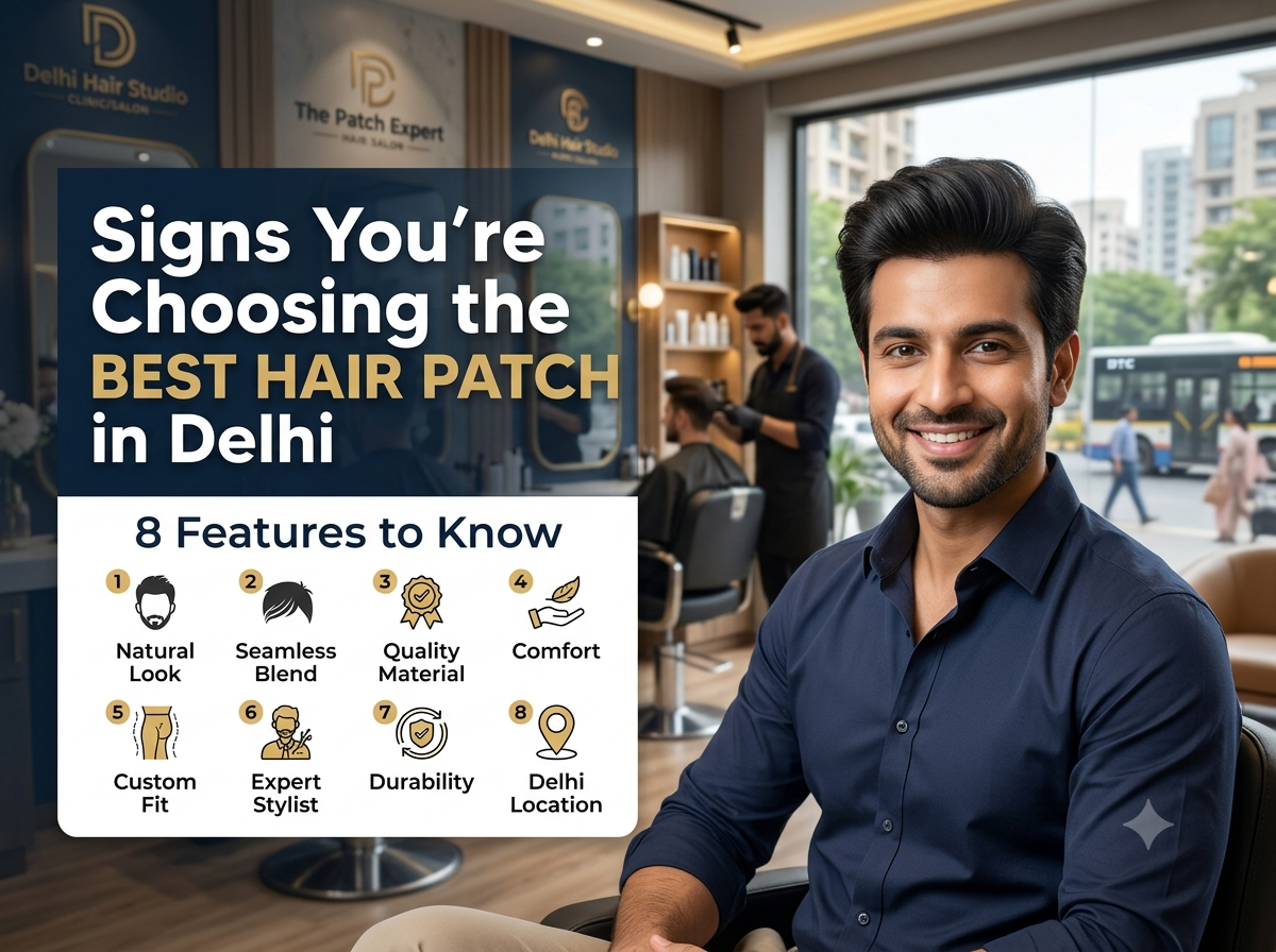 best hair patch in Delhi