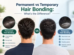 permanent vs. temporary hair boding in Delhi