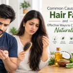 common cause of hair fall in man & women